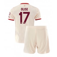 Maglie da calcio Bayern Munich Michael Olise #17 Terza Maglia Bambino 2024-25 Manica Corta (+ Pantaloni corti)